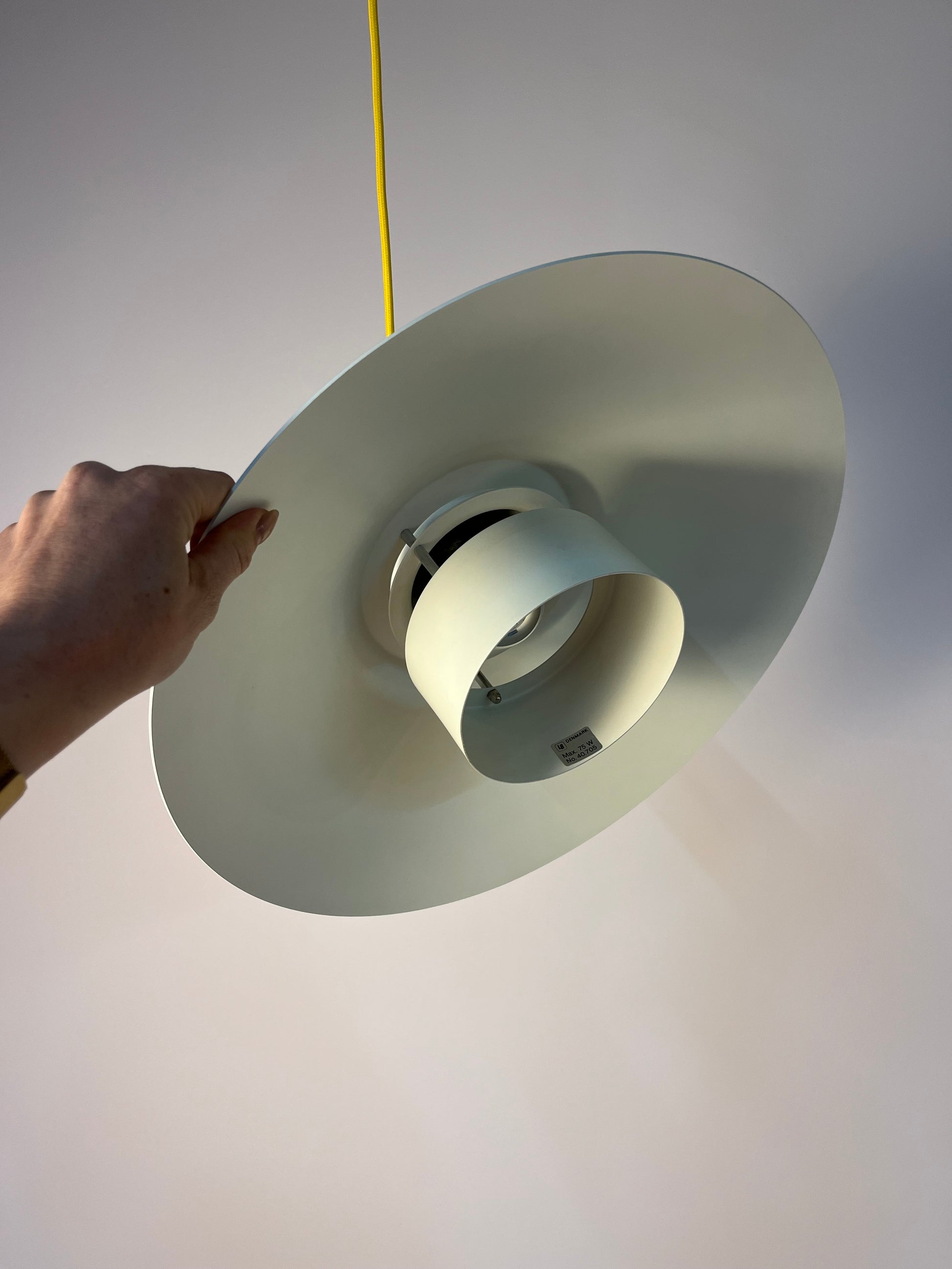 Lamellenlampe weiß von Lyskær Belysning