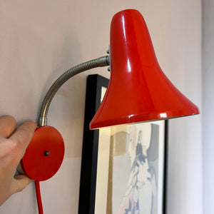 Wandlampe rot