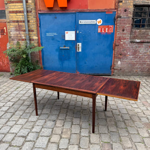 Ausziehbarer Esstisch Palisander aus Dänemark