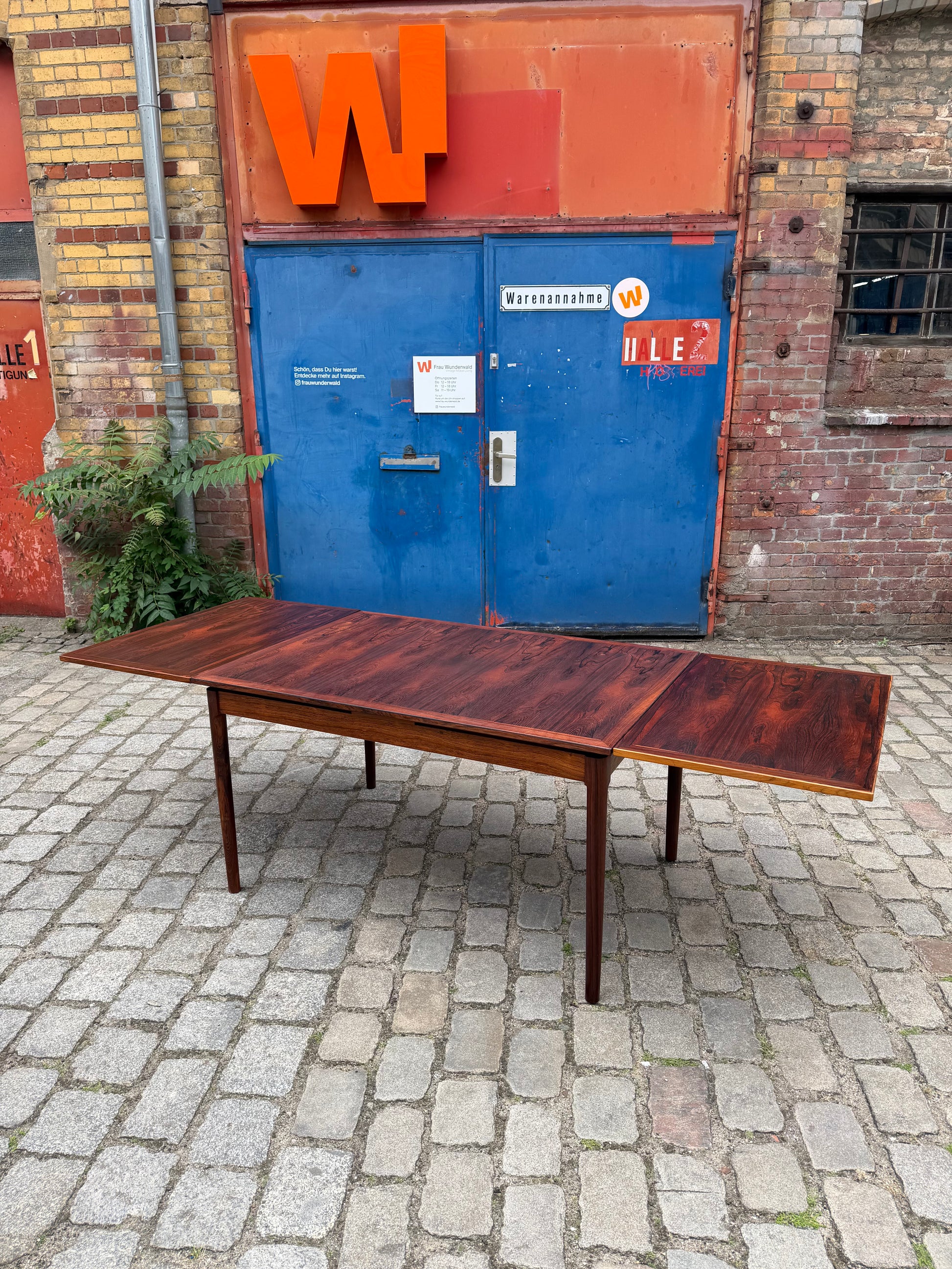 Ausziehbarer Esstisch Palisander aus Dänemark