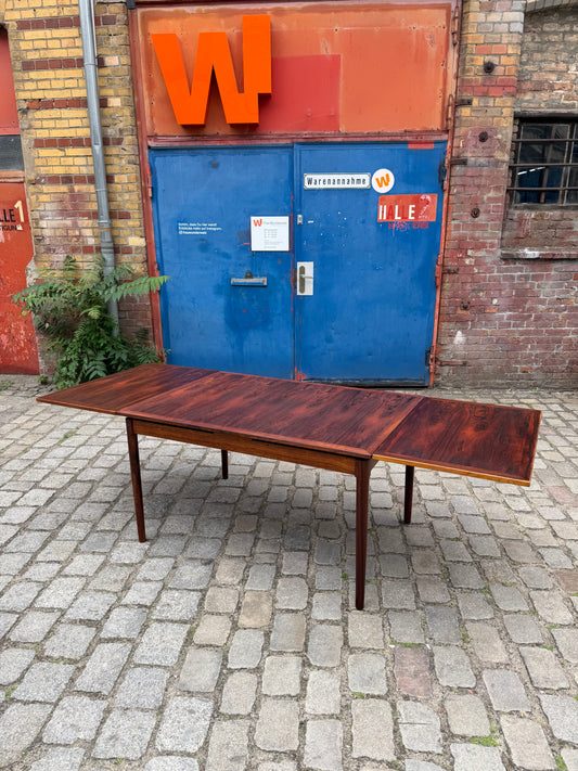 Ausziehbarer Esstisch Palisander aus Dänemark