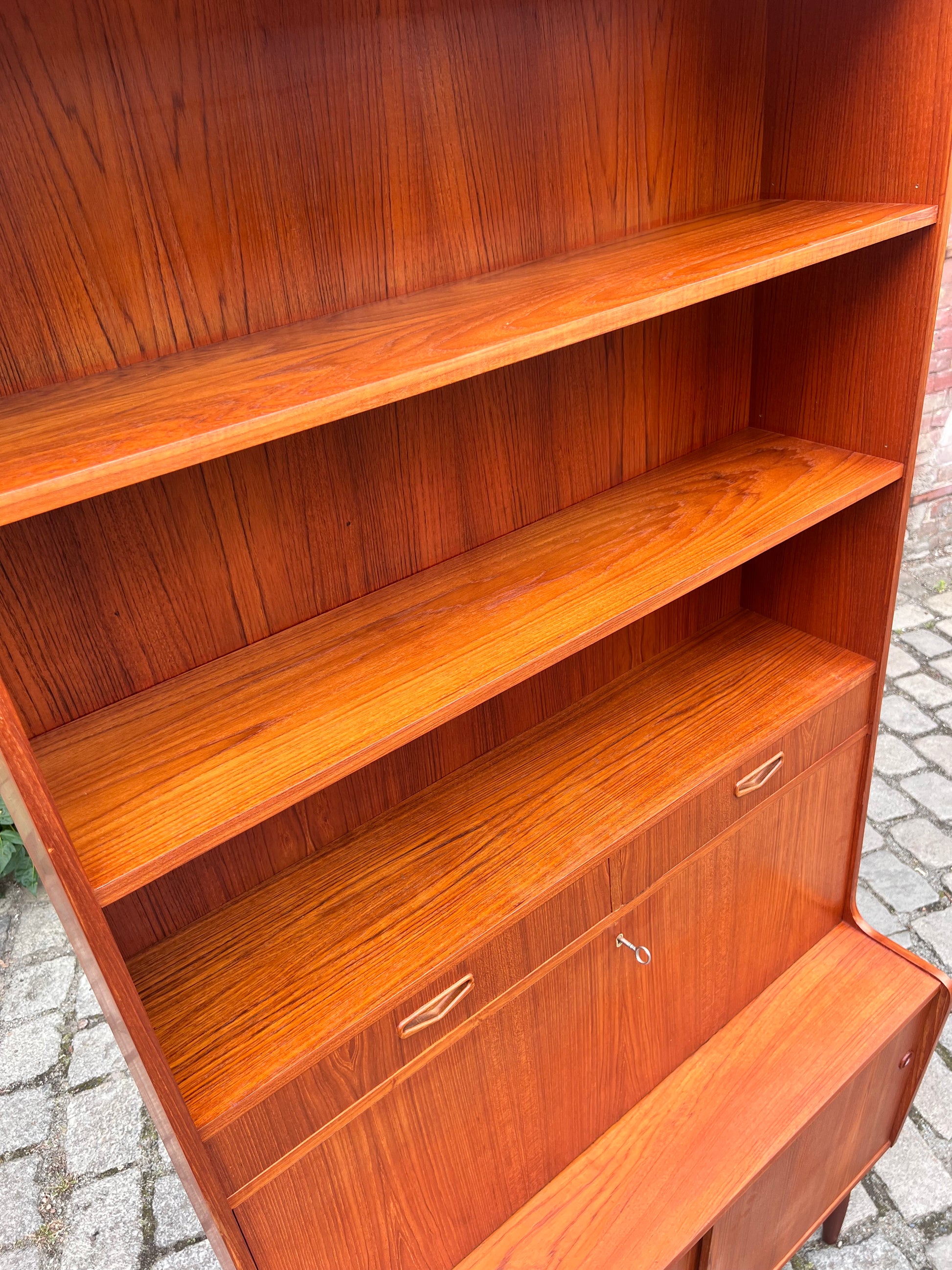 Regal / Bücherschrank Teak aus Dänemark