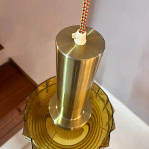 Hängelampe gold Glas von Vitrika