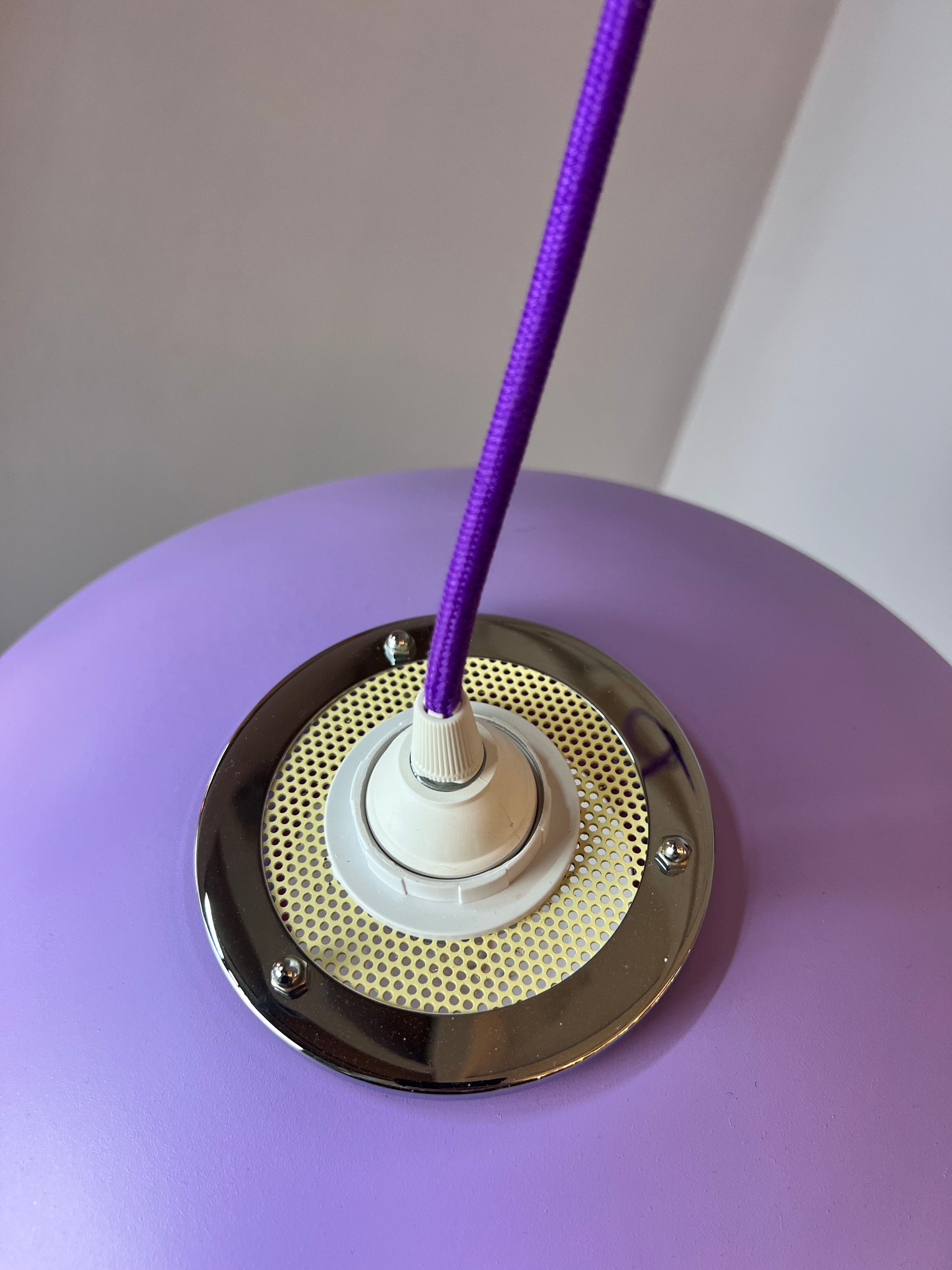 Lamellenlampe neu lackiert Dänemark