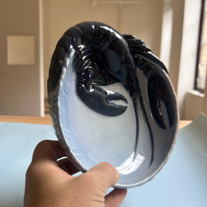 Schale Hummer Typ 3498 ∅ 19 cm von Erik Nielsen für Royal Copenhagen