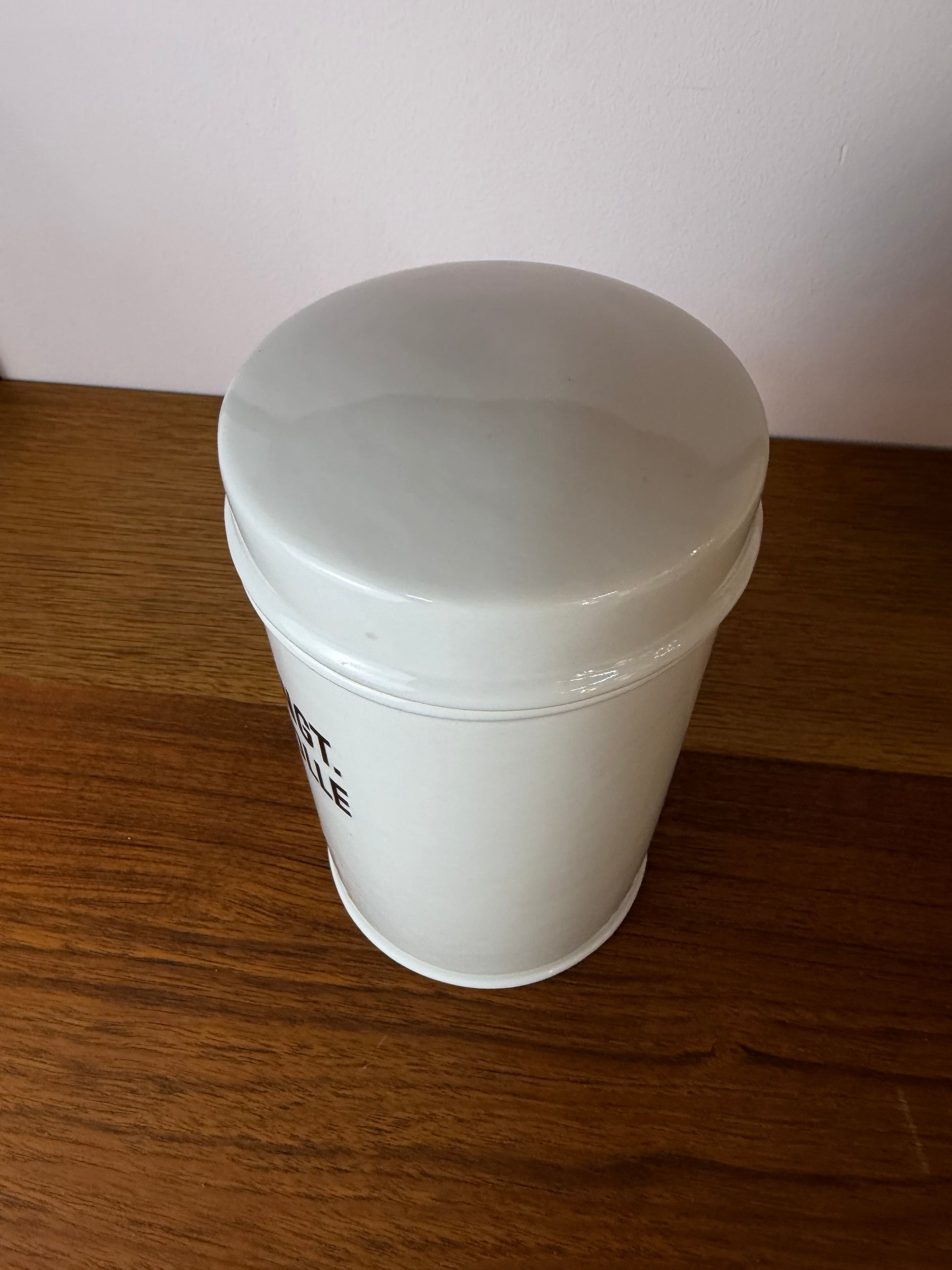 Apothekerdose Ungt. Molle weiß Porzellan - 1000 ml