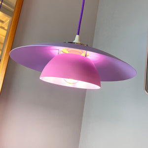 Lamellenlampe neu lackiert Dänemark