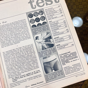 Stiftung Warentest Zeitschrift November 1972