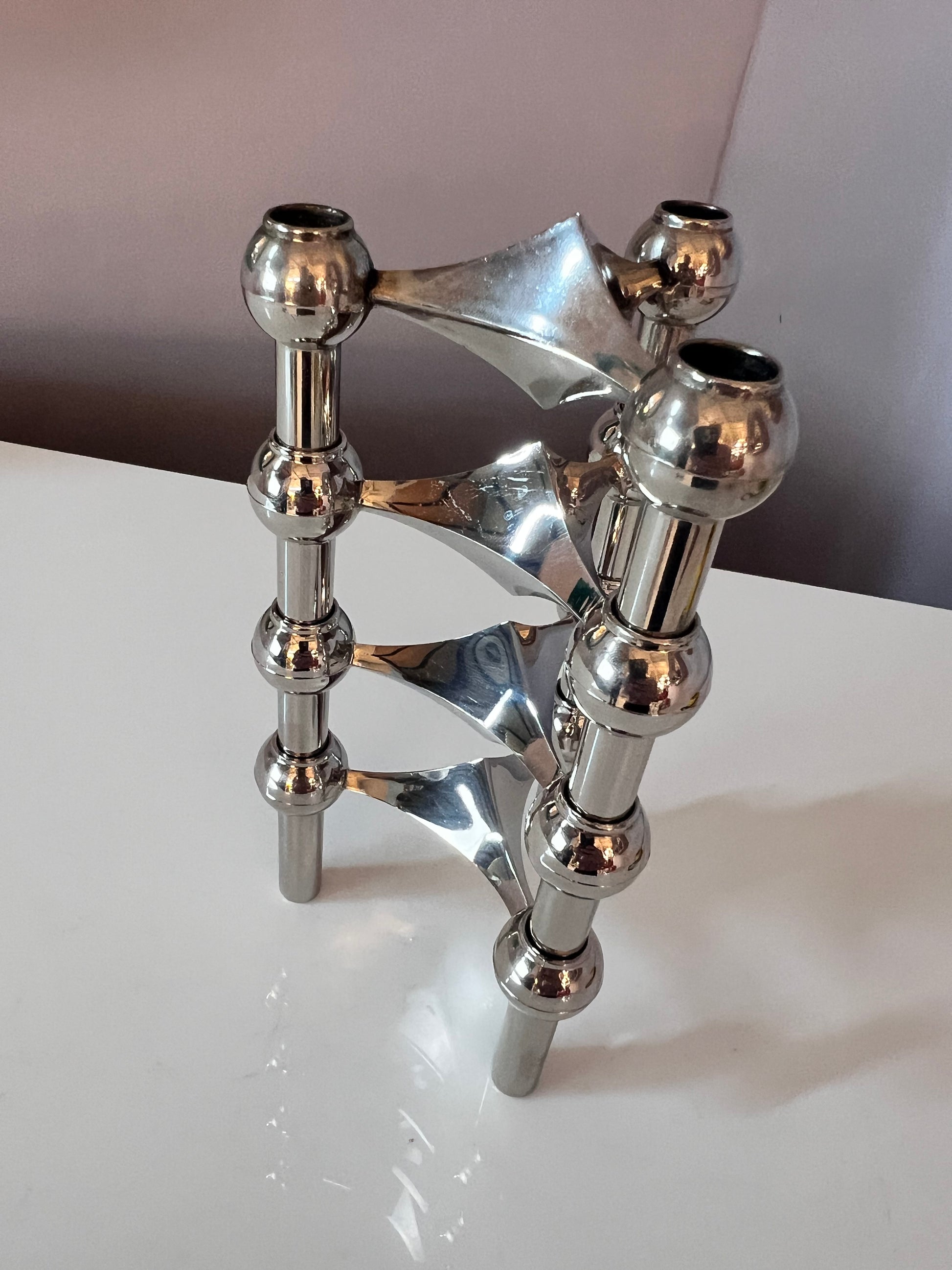 Set: 4x Modularer Kerzenständer von Stoff & Nagel für BMF