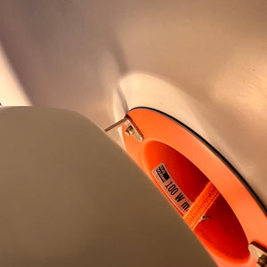 Lamellenlampe PH4 weiß von Poul Henningsen für Louis Poulsen