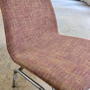 Sessel Lufthavnsstol orange Chrom von Anden Arkitekt für Duba Møbelindustri