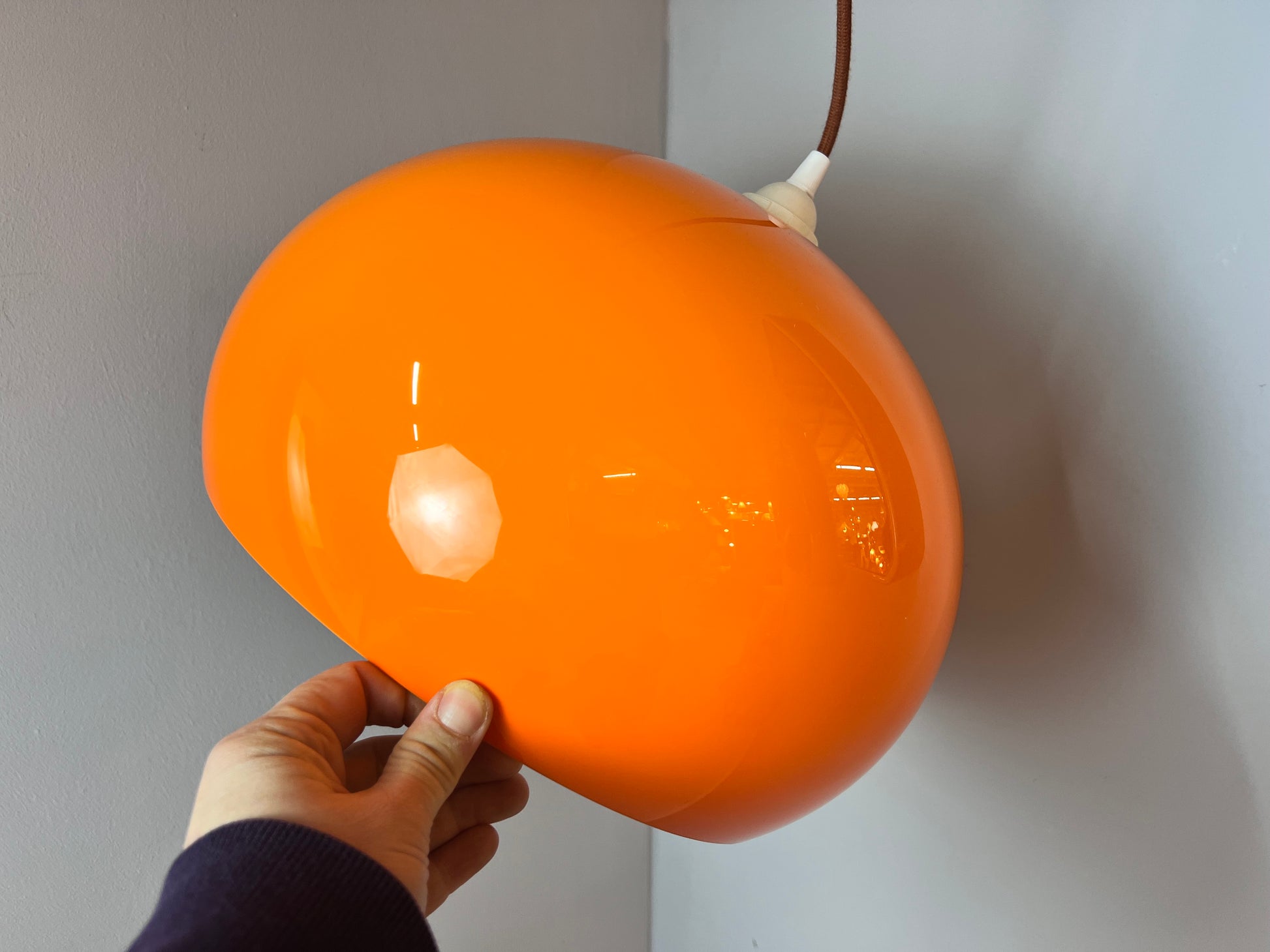 Hängelampe orange von Guzzini