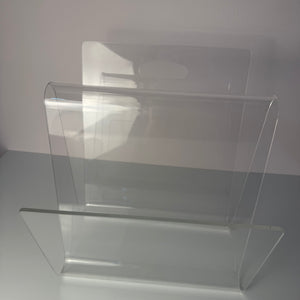 Zeitschriftenständer transparentes Plexiglas