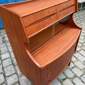 Sekretär Teak von Gunnar Falsig für Holstebro Møbelfabrik