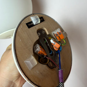 Wandlampe weiß Opalglas von Max Bill für Temde