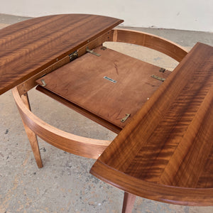 Runder Esstisch Teak mit Butterfly Auszug von Kondor