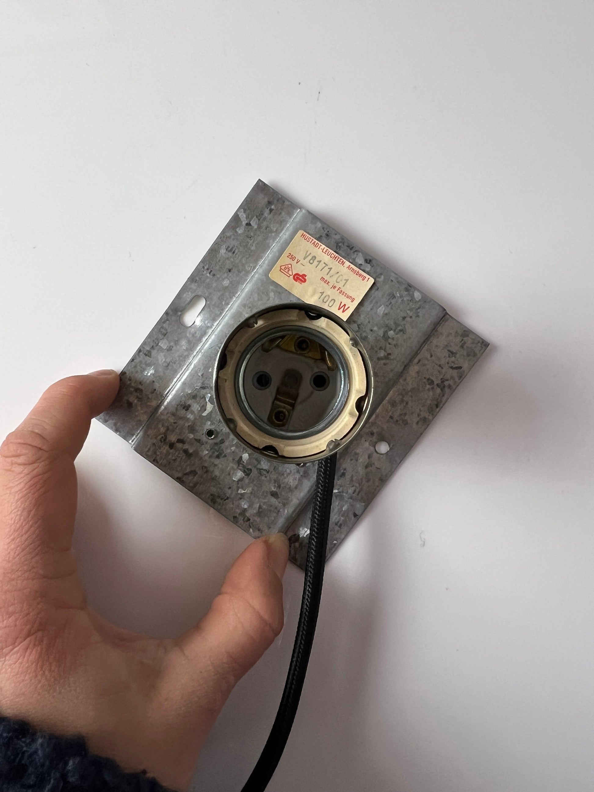 Wandlampe creme Keramik von Hustadt Leuchten