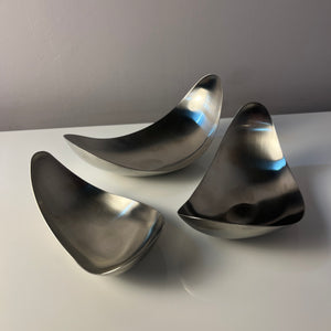 Set: Servierschalen Leaf von Helle Damkjær für Georg Jensen