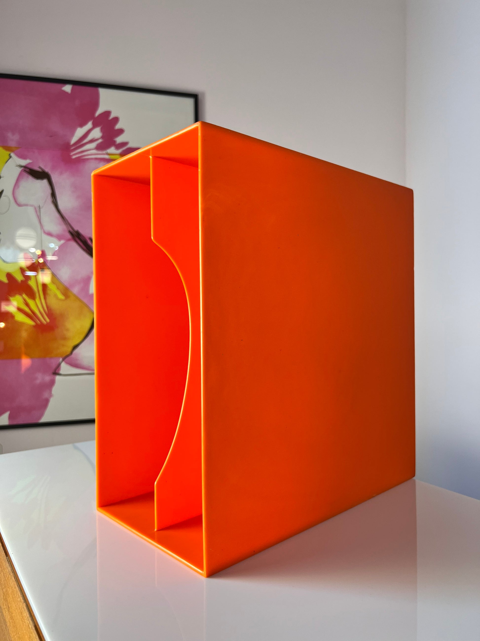 Plattenregal Kunststoff orange Dänemark