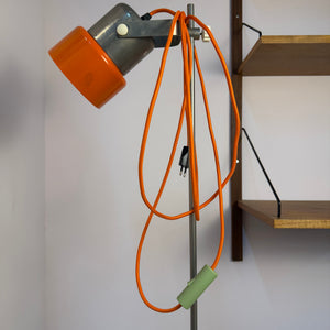 Stehlampe orange Chrom von AKA Werke