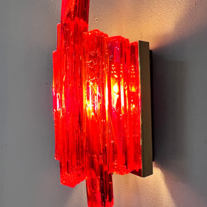 Wandlampe rot von Claus Bolby