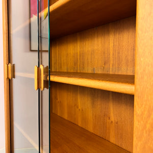 Vitrinenschrank Teak von Silkeborg Møbelfabrik