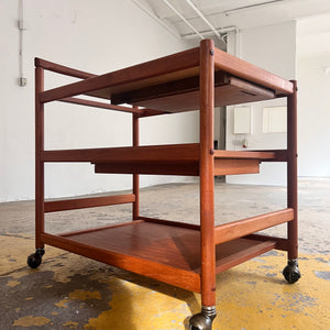 Barwagen Teak von Nissen Dänemark