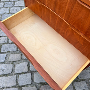 Kommode Teak mit Schloss aus Dänemark