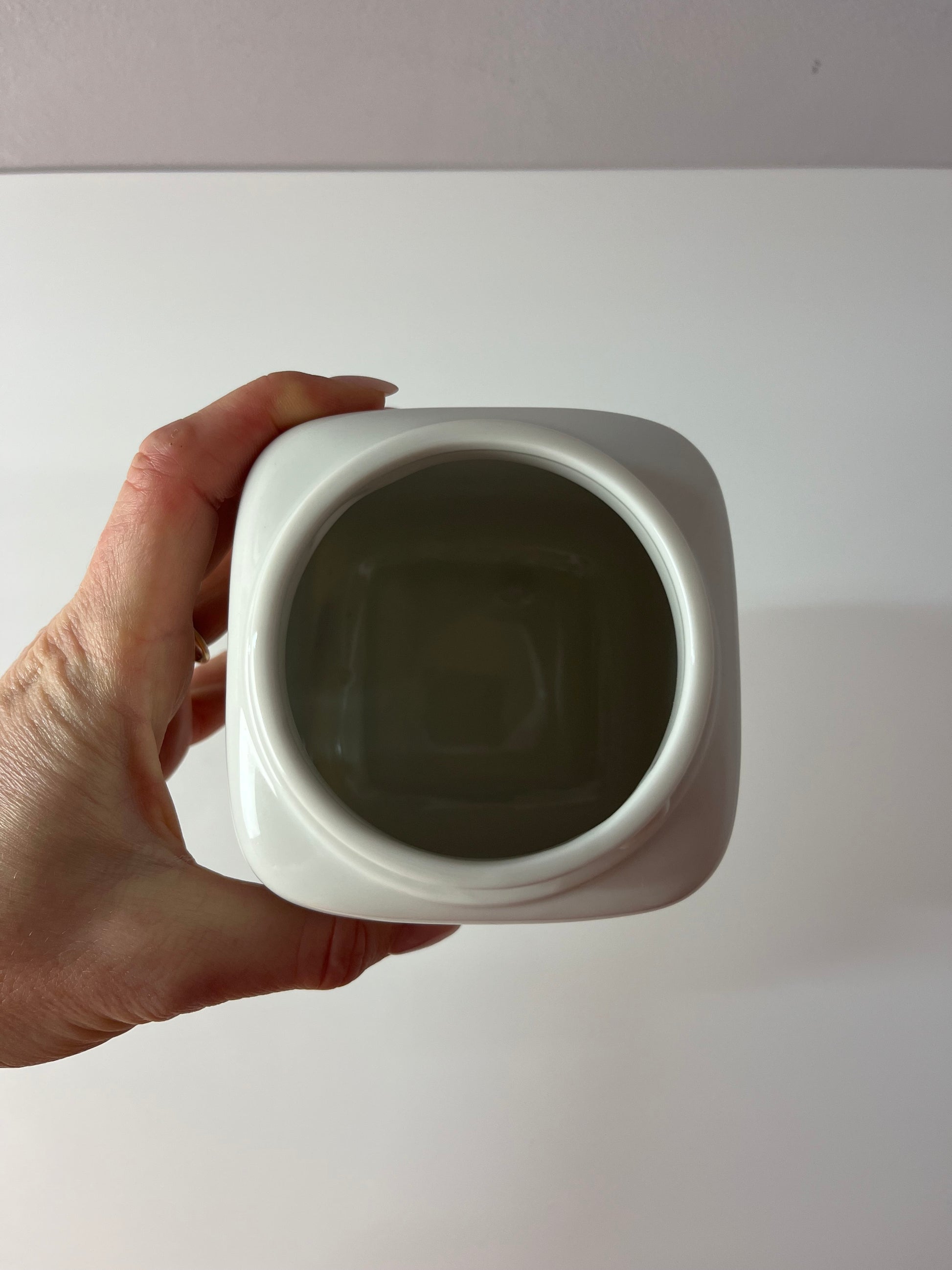 Aufbewahrungsdose Pastelltöne Porzellan