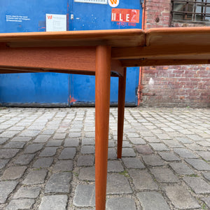 Ausziehbarer Esstisch Teak aus Dänemark