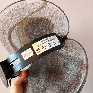 Wandlampe rotbraun Glas von Per Lütken für Holmegaard