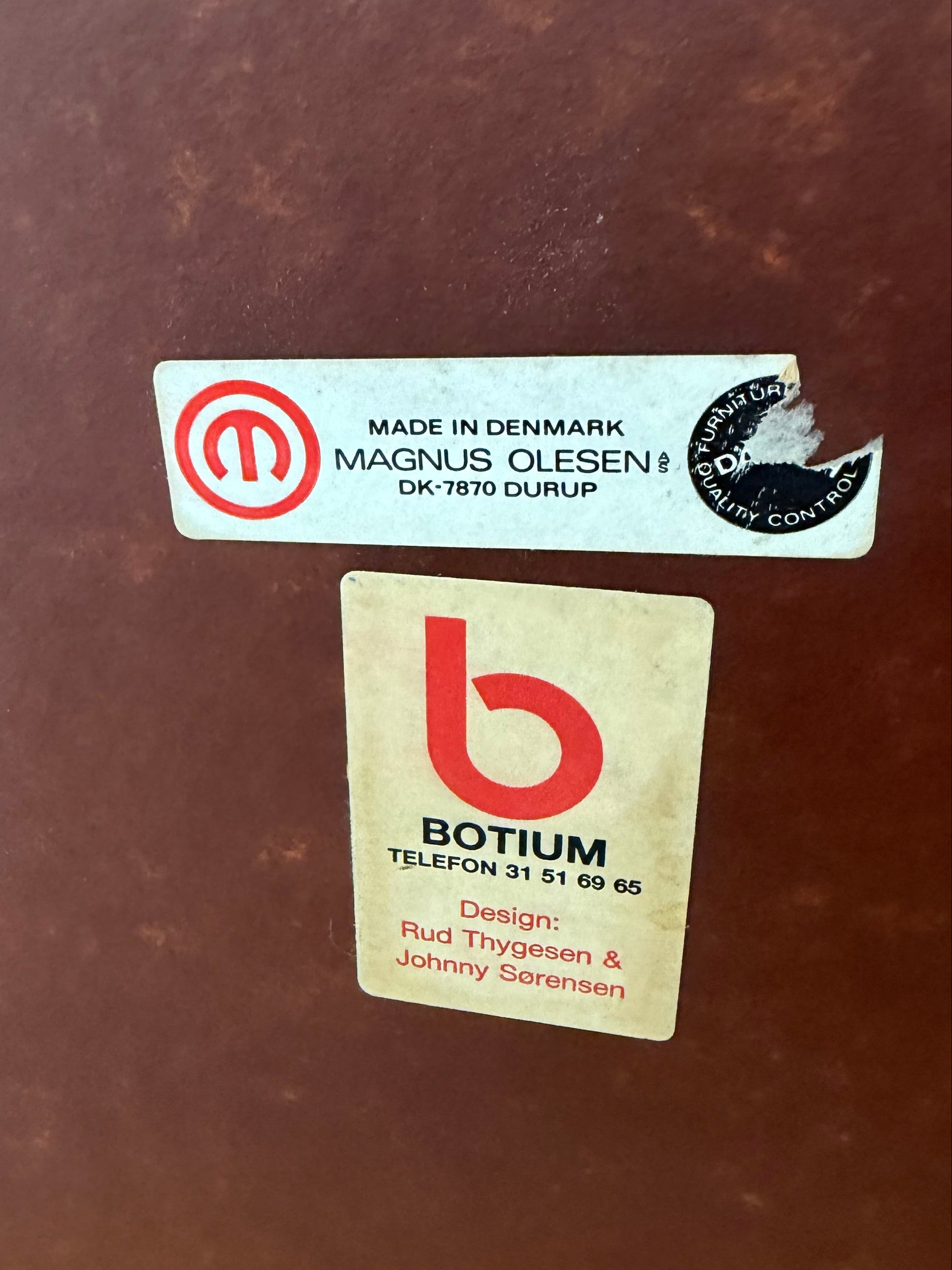 Runder Esstisch weiß Buche von Rud Thygesen & Johnny Sørensen für Magnus Olesen