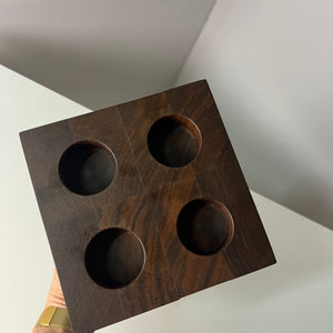 Großer Würfel Teak aus Dänemark