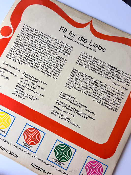 Schallplatte: Fit für die Liebe