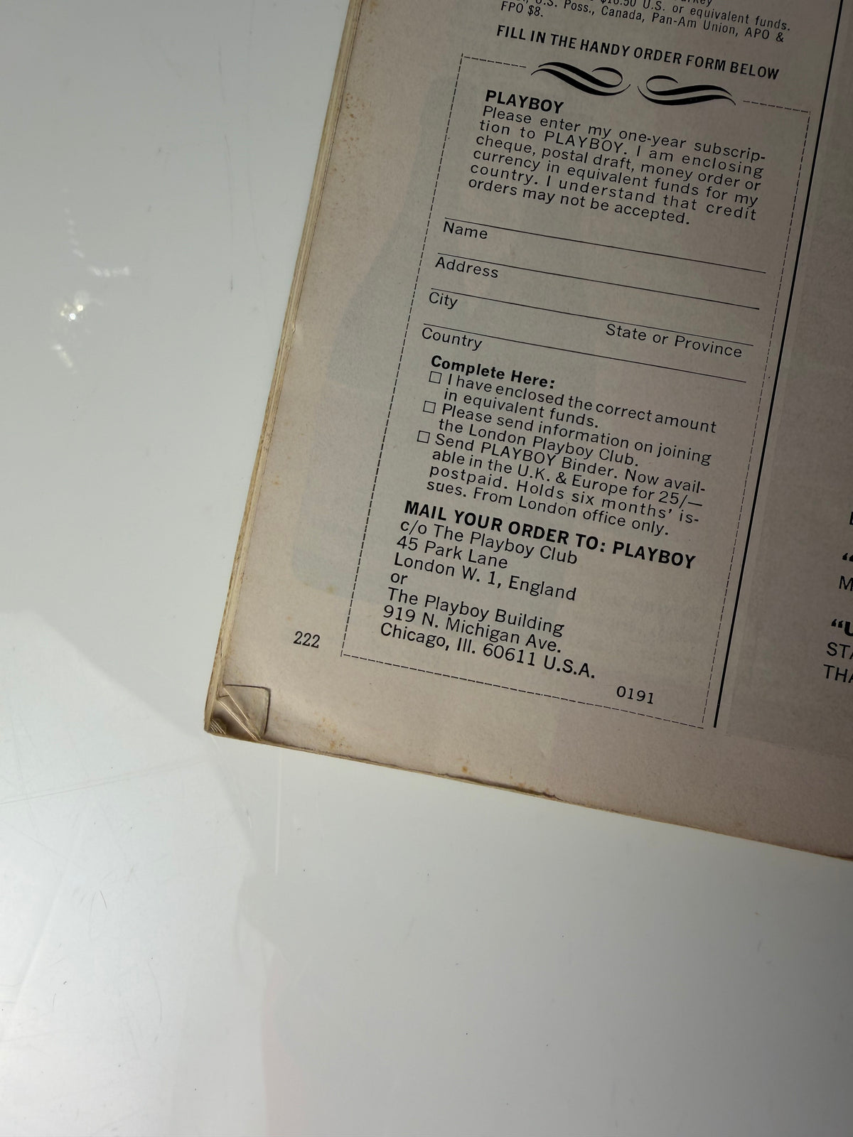Playboy - Amerikanische Ausgabe Juni 1967