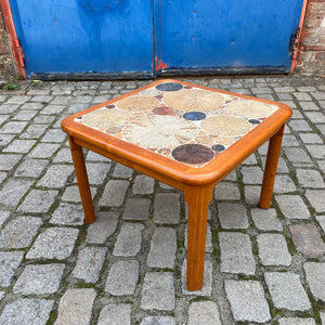 Couchtisch Teak Fliesen von Tue Poulsen für Haslev