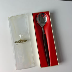 Servierlöffel Teak von Skaugum aus Norwegen