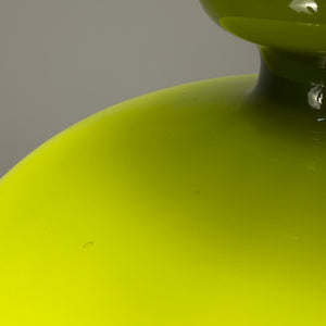 Hängelampe grün Glas von Hans-Agne Jakobsson für Staff