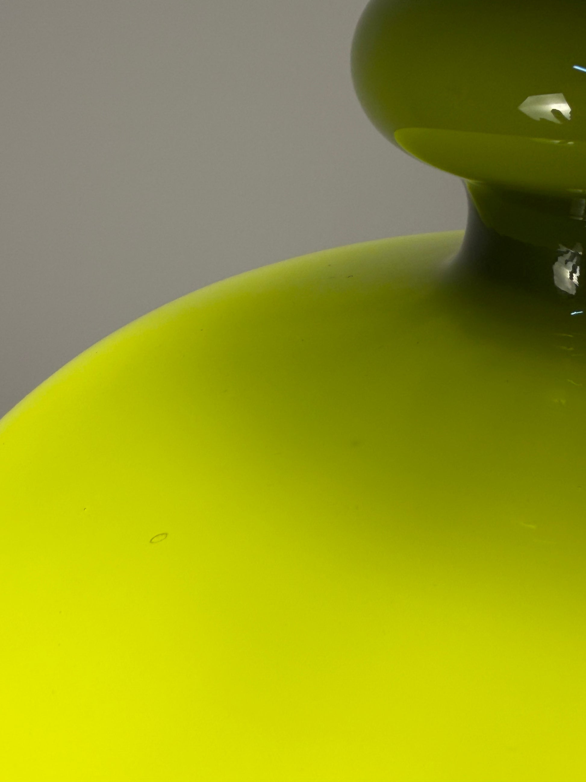 Hängelampe grün Glas von Hans-Agne Jakobsson für Staff