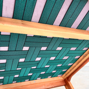 Sessel Teak & Wolle aus Dänemark