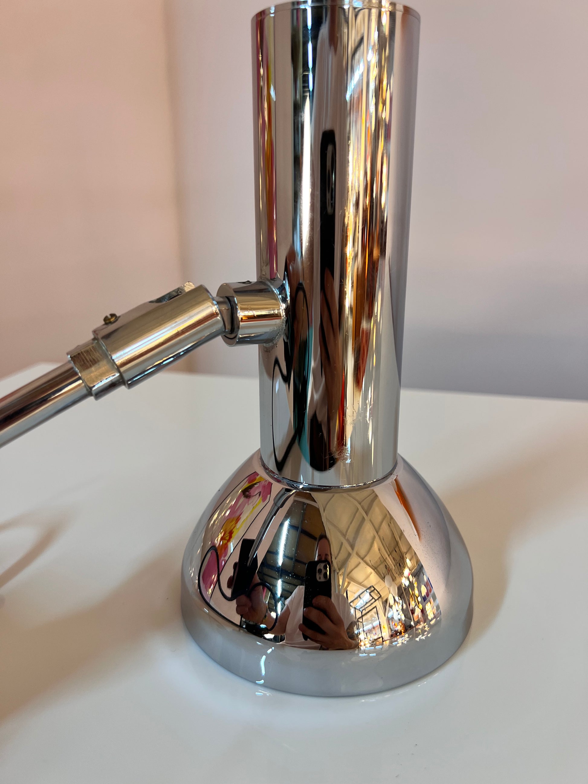 Klemmlampe Chrom von Cosack