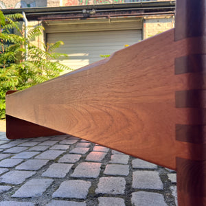 Gästebett Massivholz Teak 100x200 mit Matratze