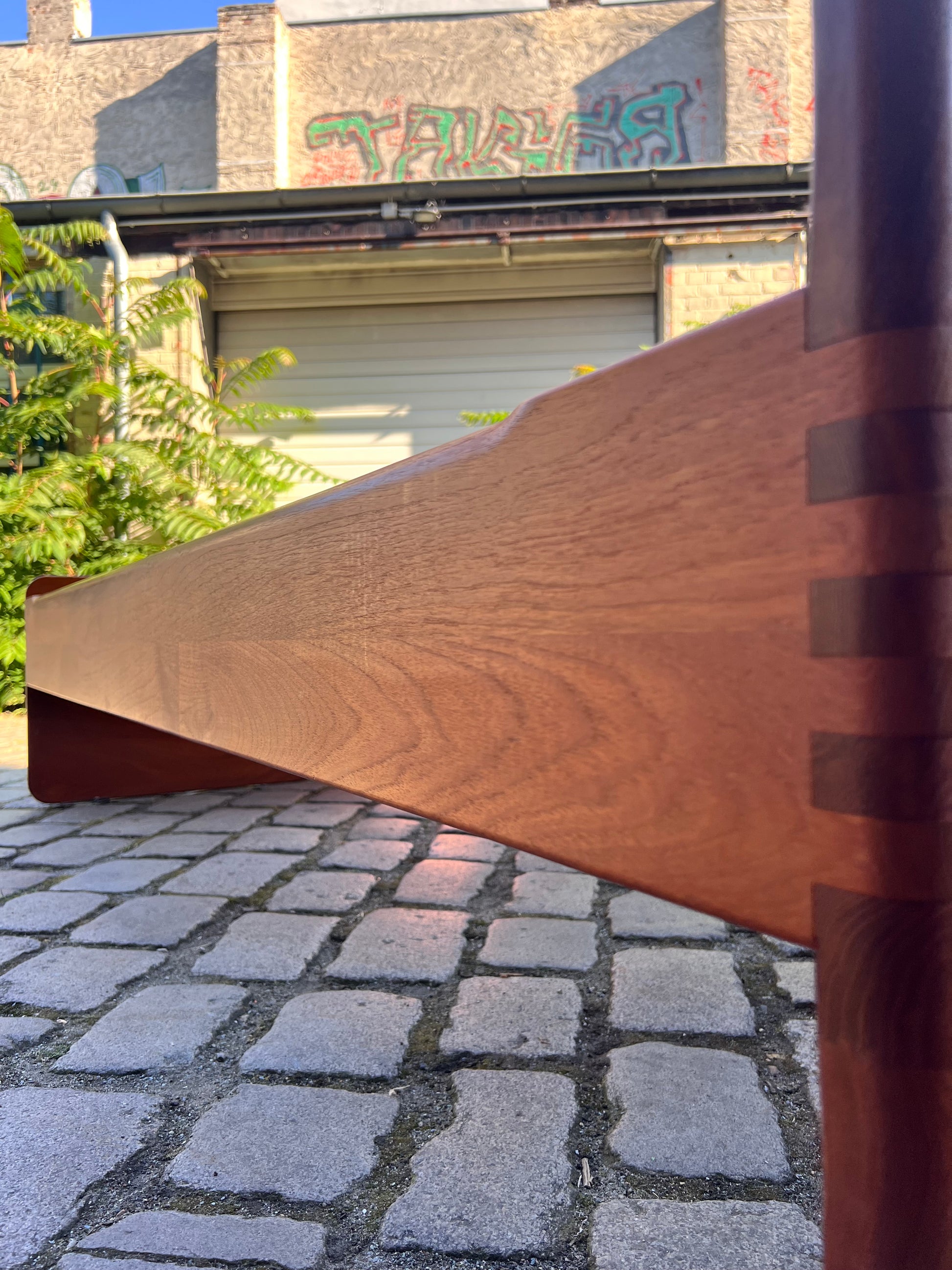 Gästebett Massivholz Teak 100x200 mit Matratze