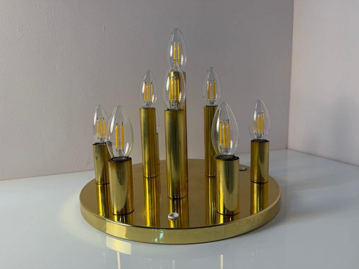 Wand-/ Deckenlampe gold von von Sölken
