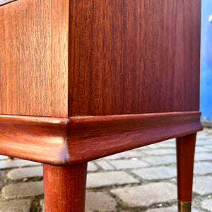 Bücherregal mit Sekretär und Kommode Teak Dänemark