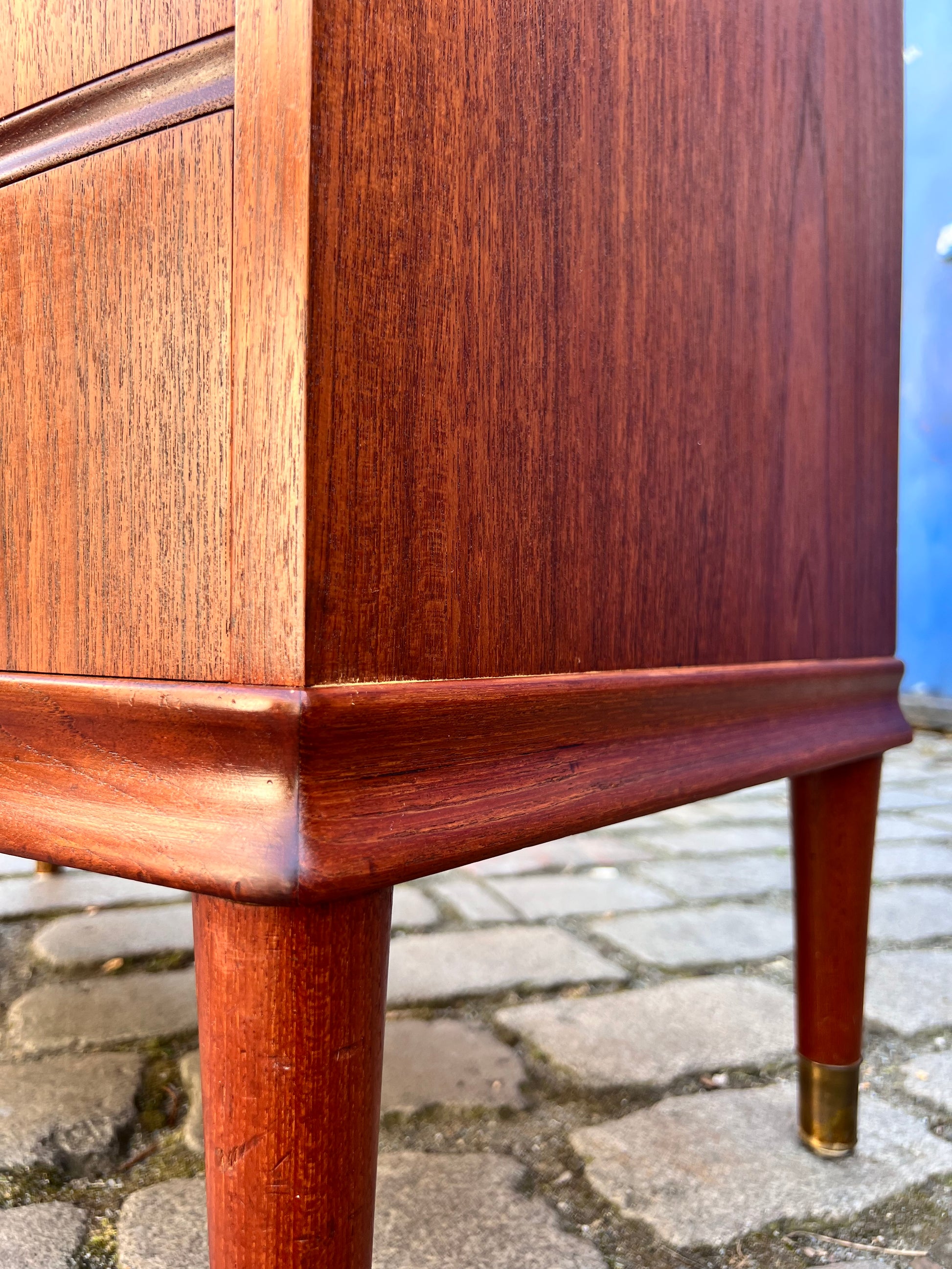 Bücherregal mit Sekretär und Kommode Teak Dänemark