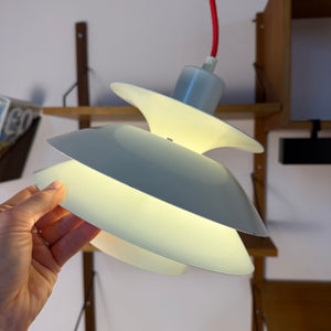 Lamellenlampe weiß aus Dänemark