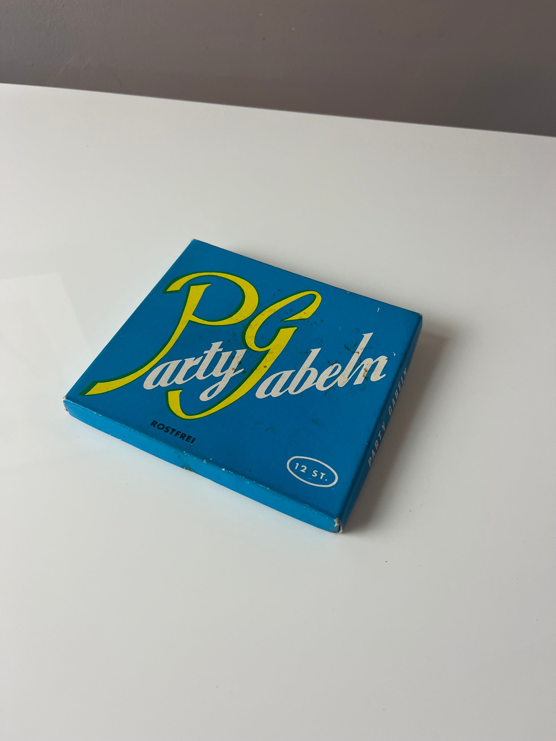 Set: Party Gabeln mit bunten Griffen