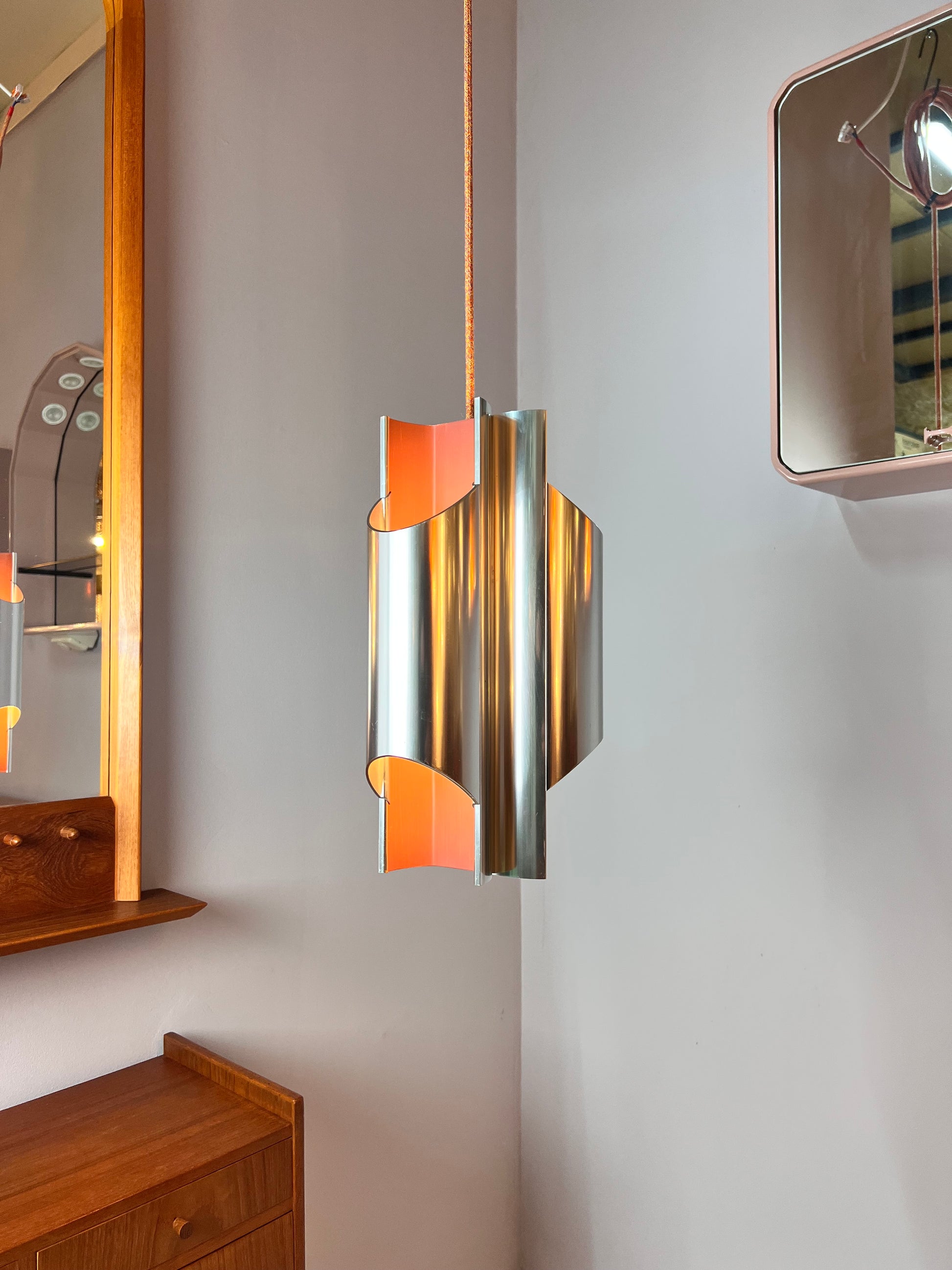 Hängelampe "Pantre" von Bent Karlby für Lyfa
