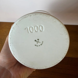 Apothekerdose Ungt. Molle weiß Porzellan - 1000 ml